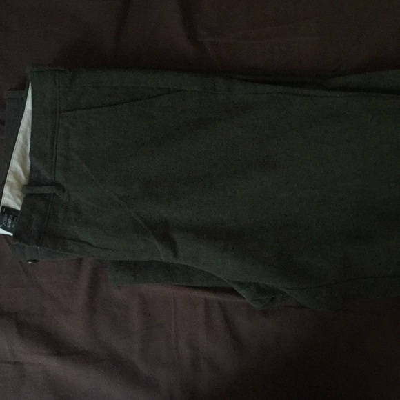 J.crew stretch trade mark pants green - Picture 3 of 7